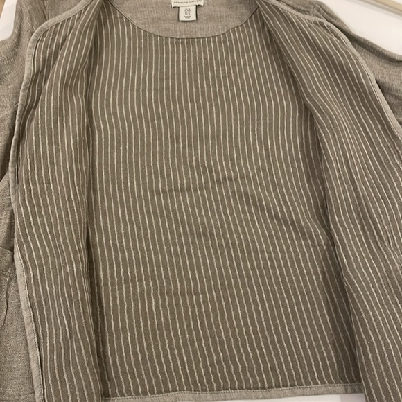 Adrienne Vittadini  linen blend unstructured jacket size medium - Picture 9 of 9